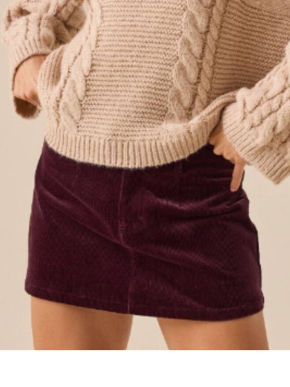 NWT Altar'd State Jessica Mini Skirt